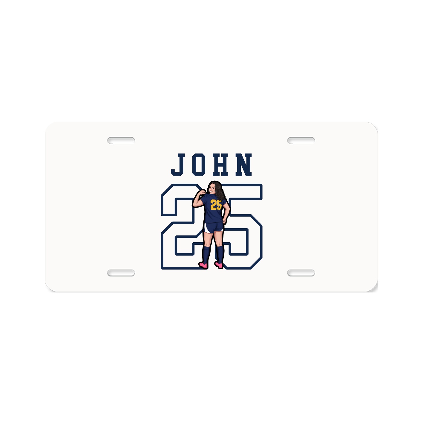 License Plate — Shirsey in Classic