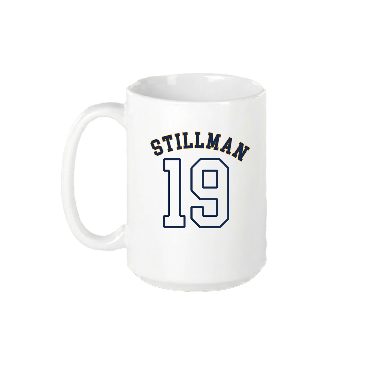15oz Coffee Mug — Shirsey Arch in White