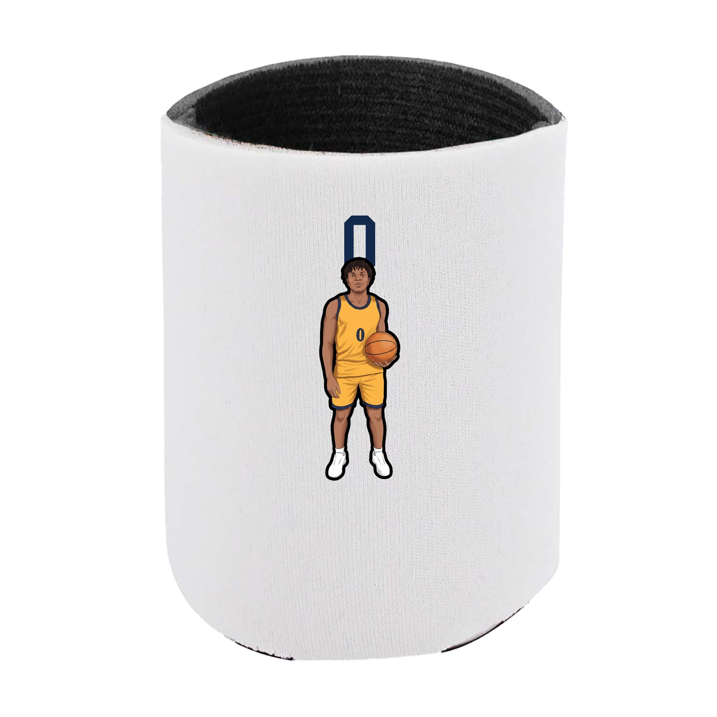 Can Holder — Number Top in White
