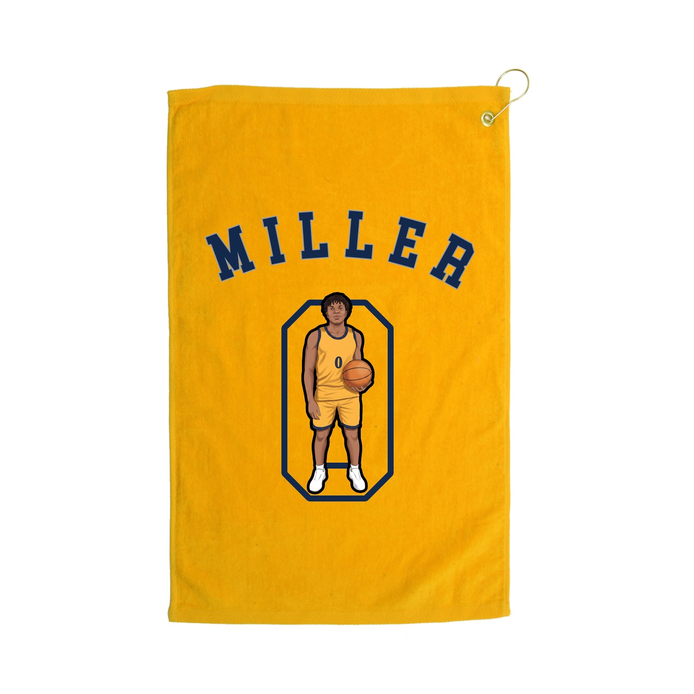 Golf Towel — Shirsey Arch in Gold