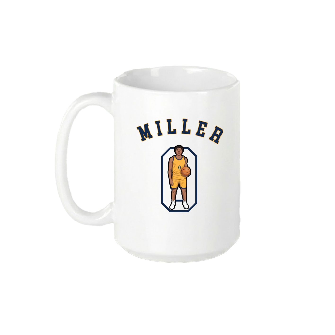 15oz Coffee Mug — Shirsey Arch in White
