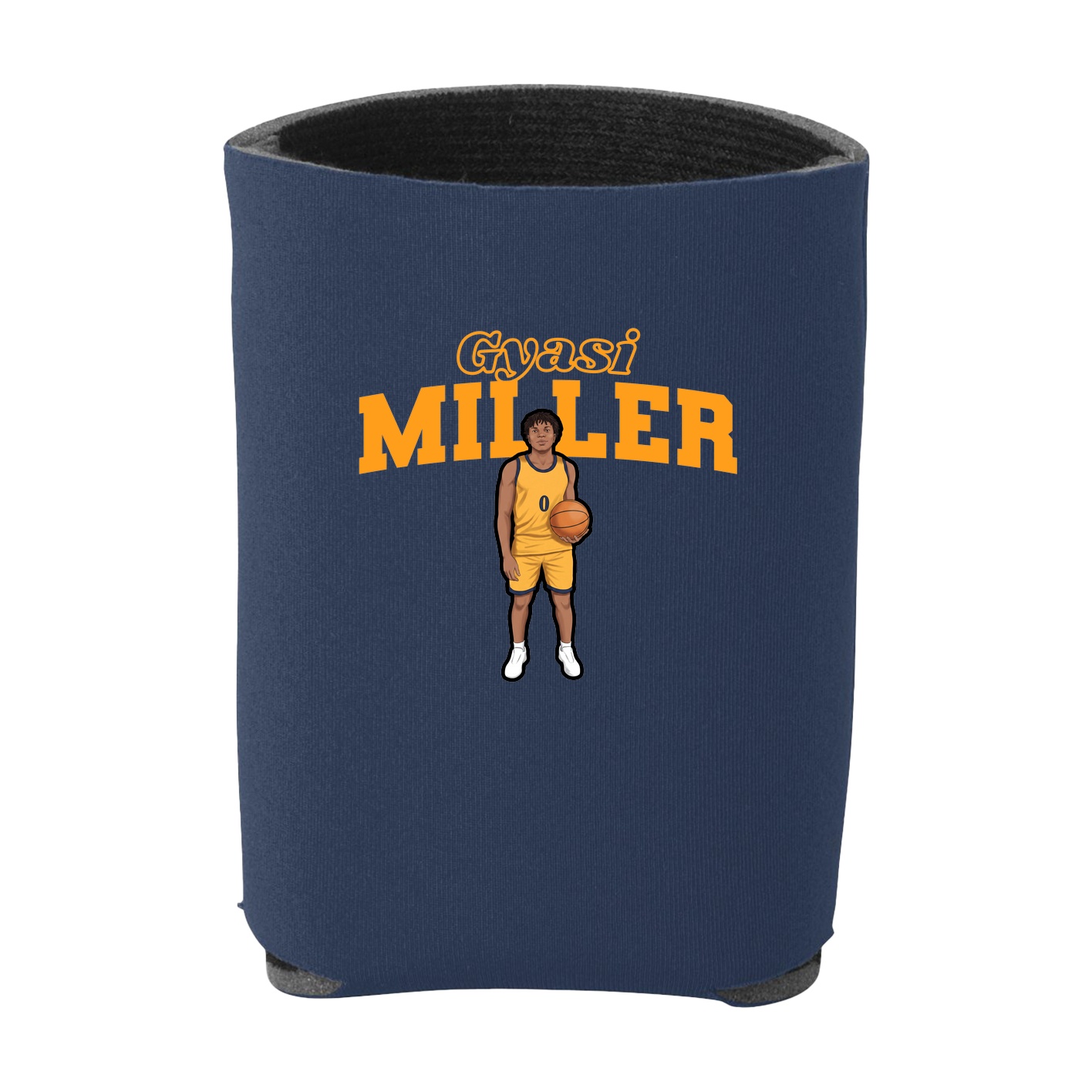 Can Holder — Name Arch in Navy