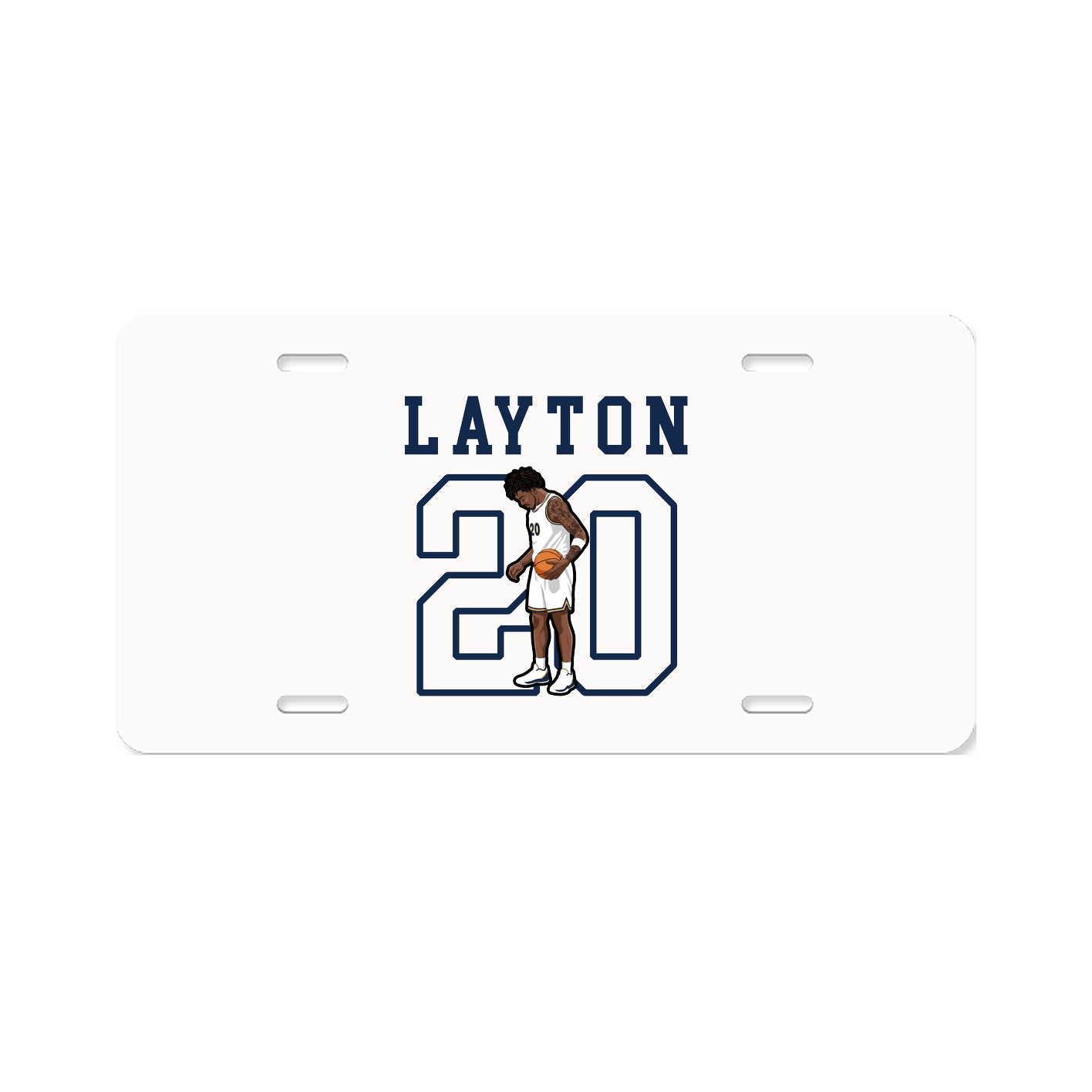 License Plate — Shirsey in Classic