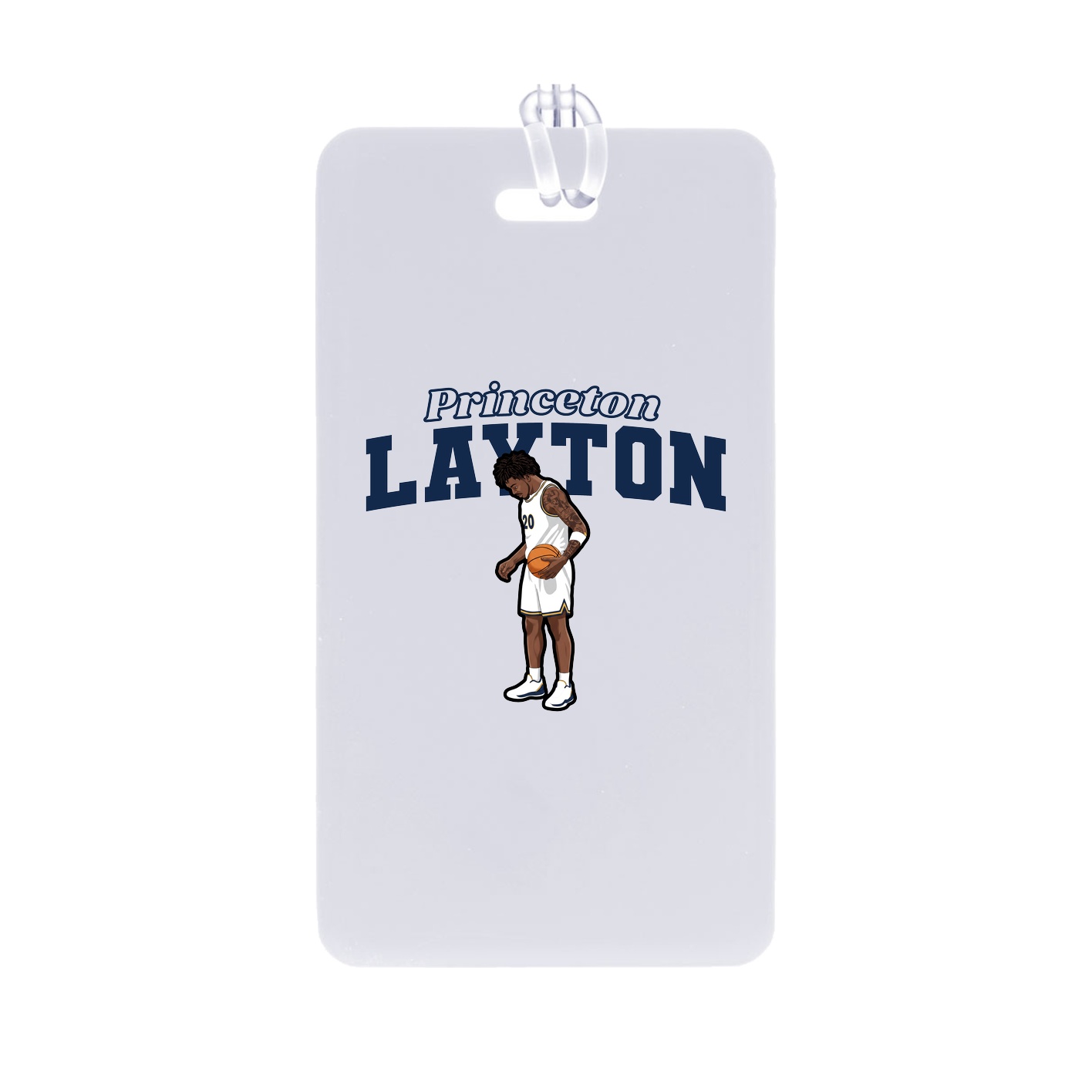 Bag Tag — Name Arch in Classic