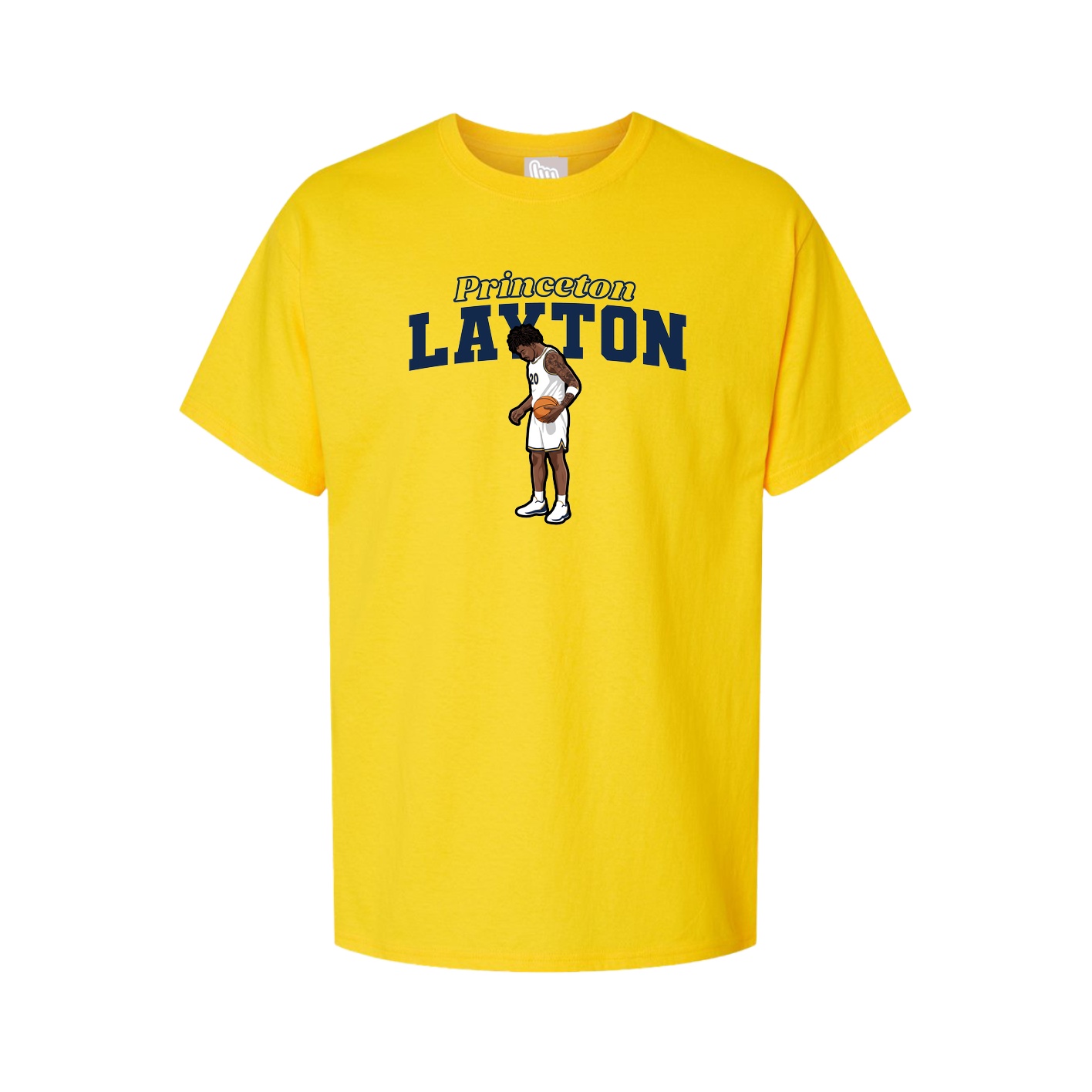 Tee — Name Arch in Gold