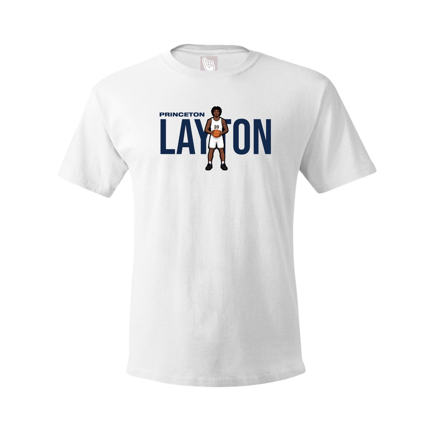 Youth Tee — Player Name in White