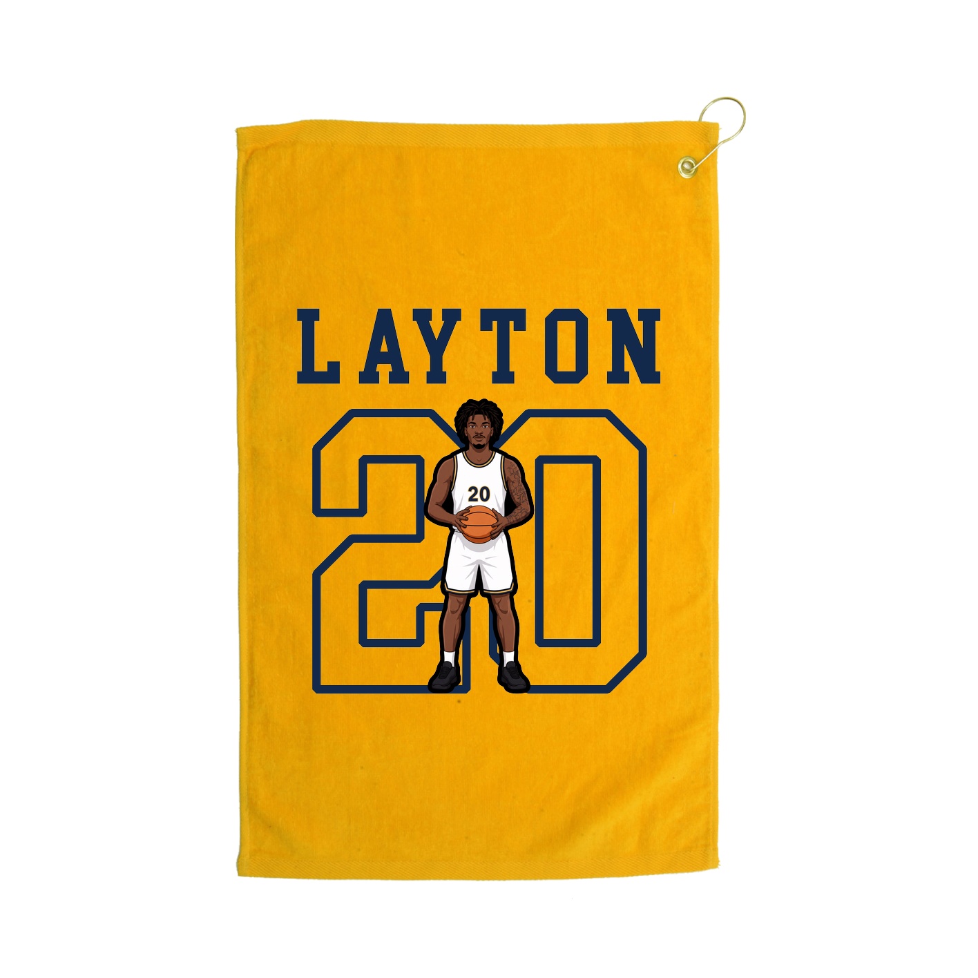 Golf Towel — Shirsey in Gold