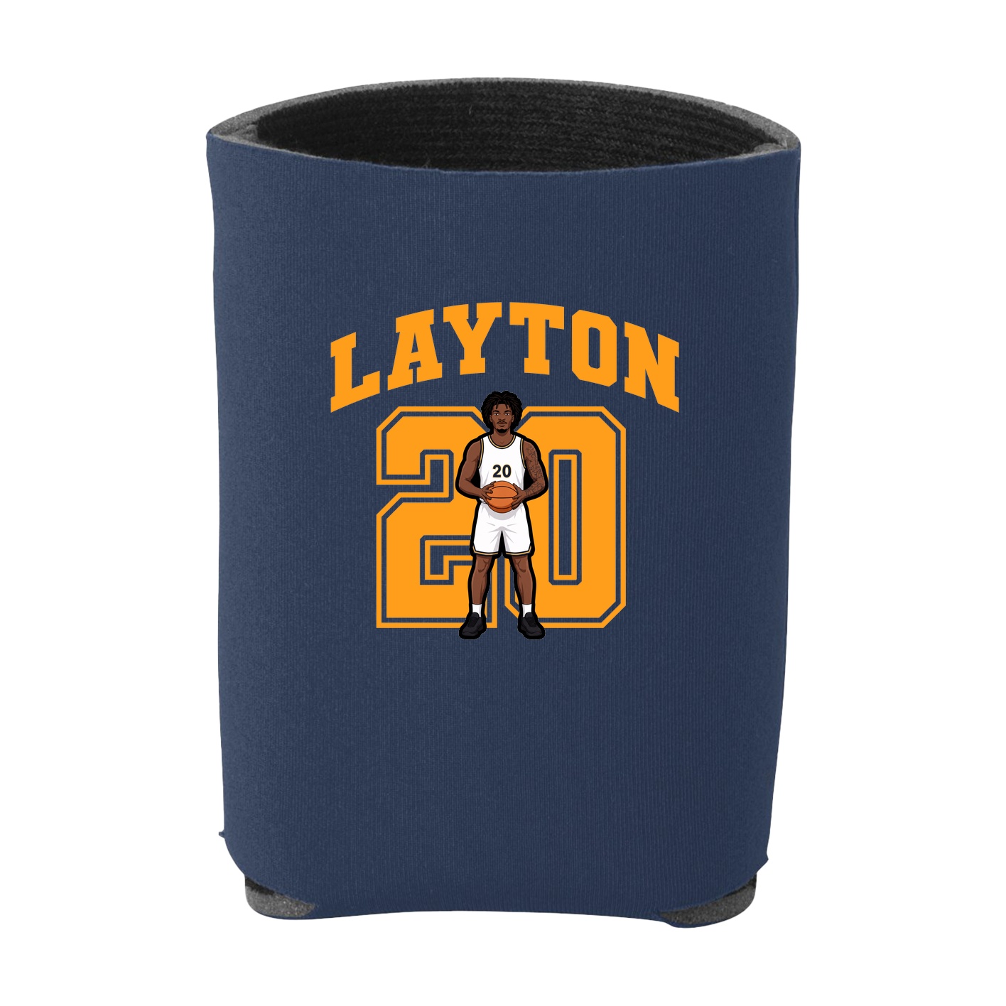 Can Holder — Number in Navy