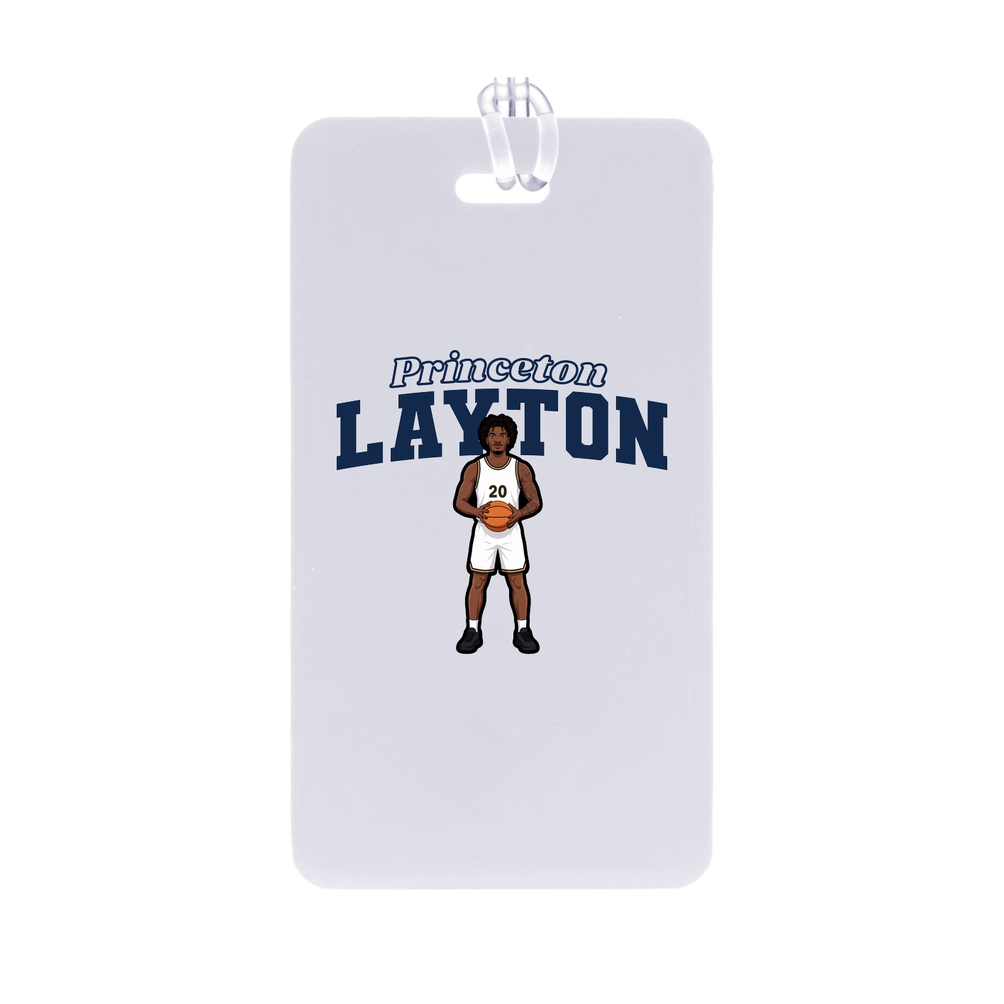 Bag Tag — Name Arch in Classic