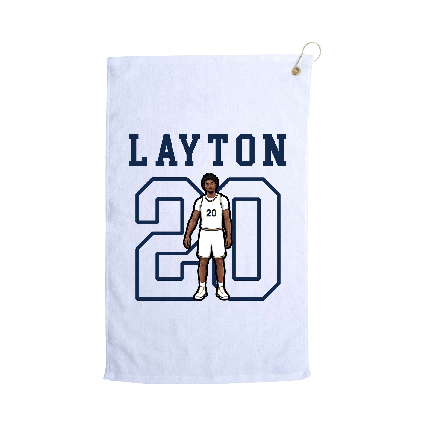 Golf Towel — Shirsey in White