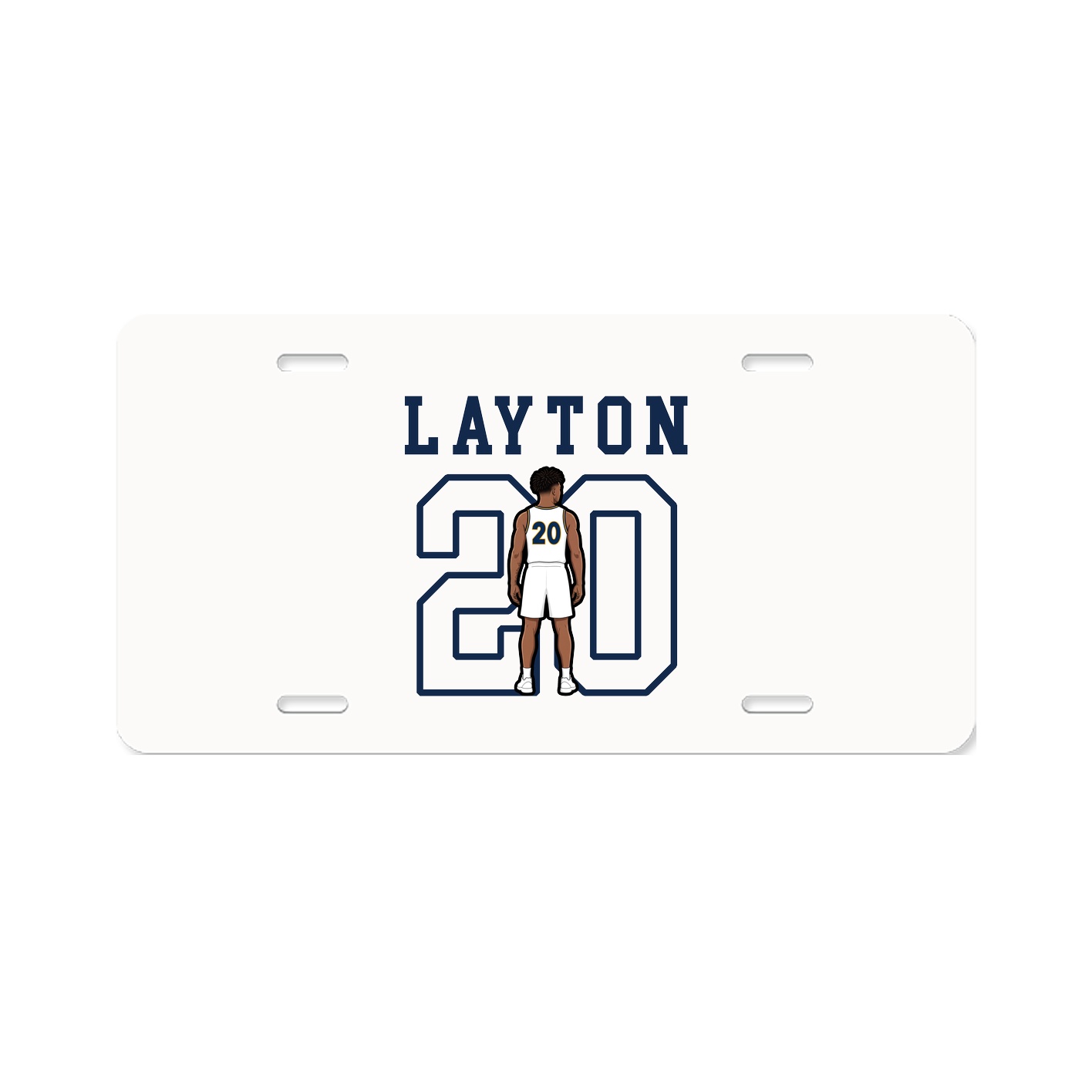 License Plate — Shirsey in Classic