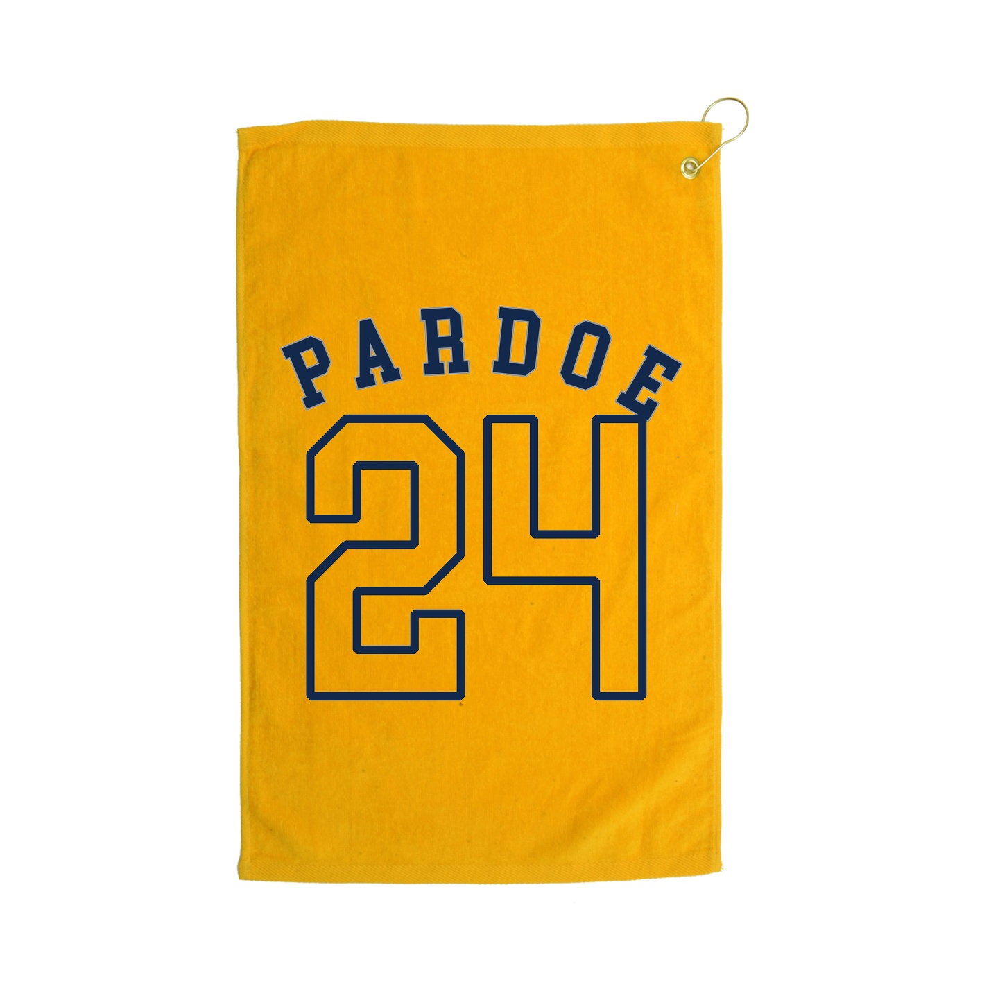 Golf Towel — Shirsey Arch in Gold