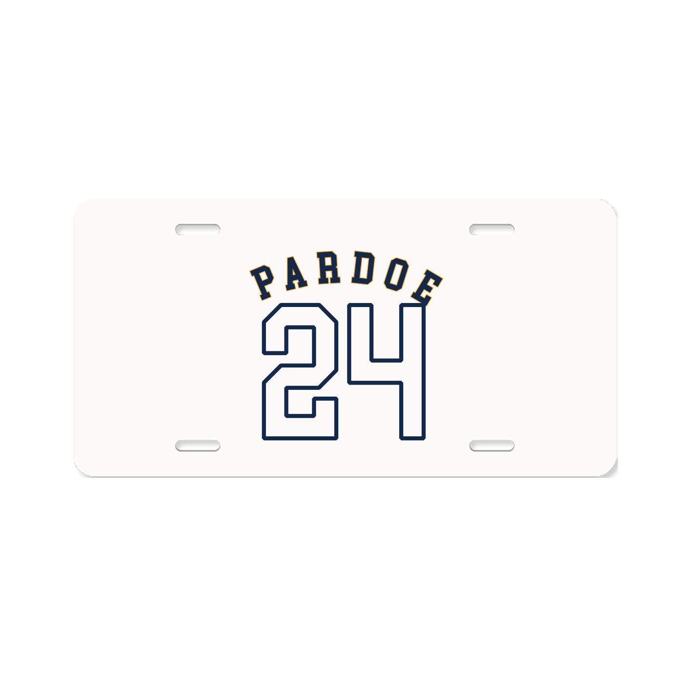 License Plate — Shirsey Arch in Classic