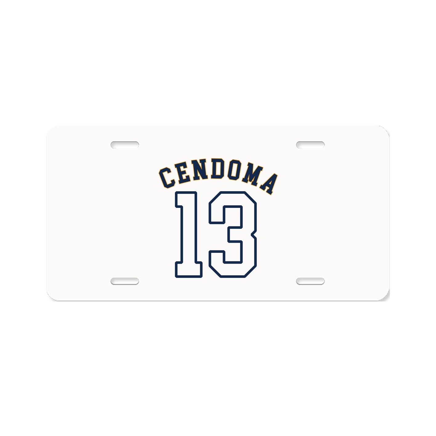License Plate — Shirsey Arch in Classic