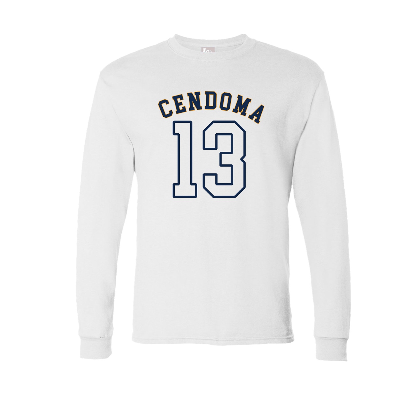 Long Sleeve Tee — Shirsey Arch in White