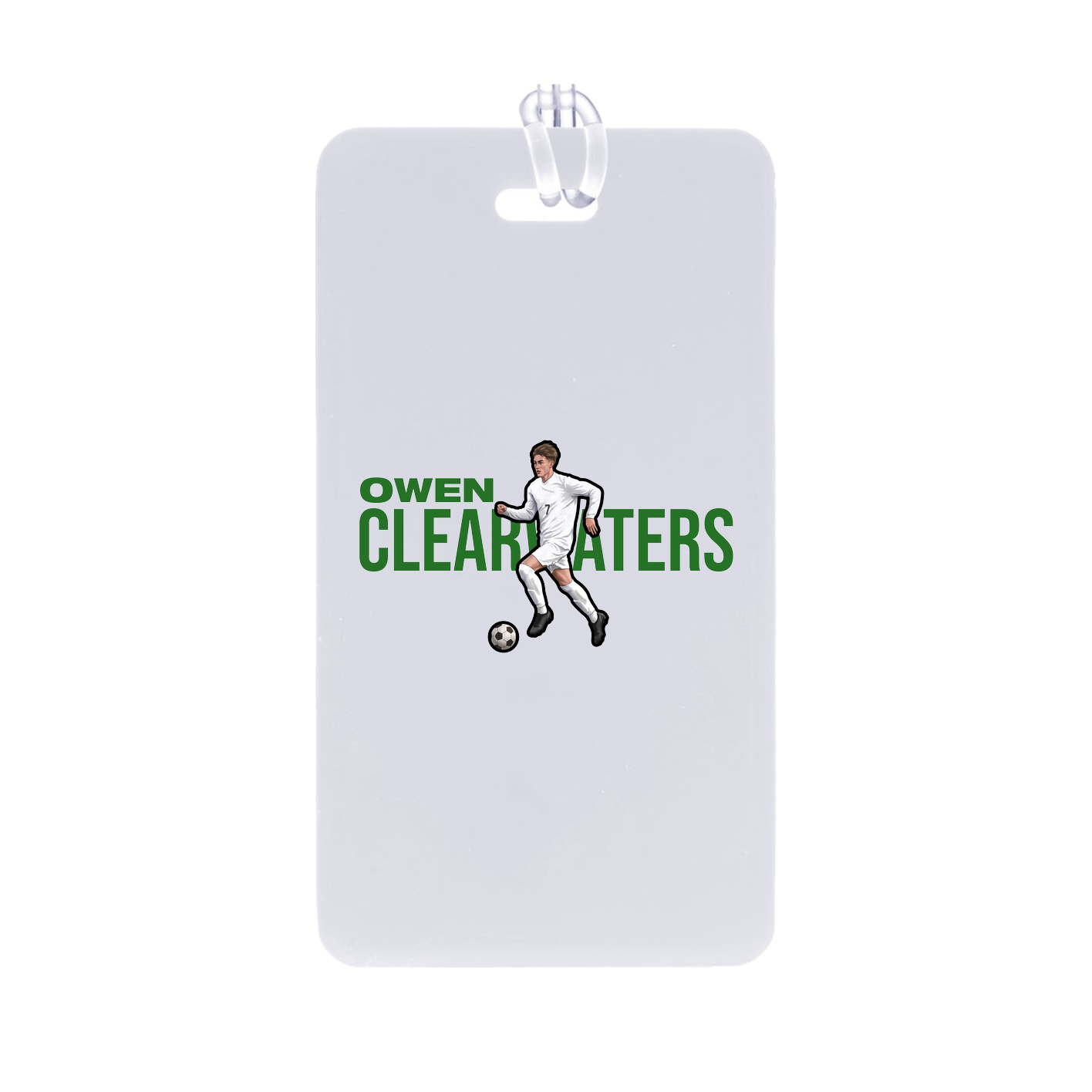 Bag Tag — Player Name in Classic