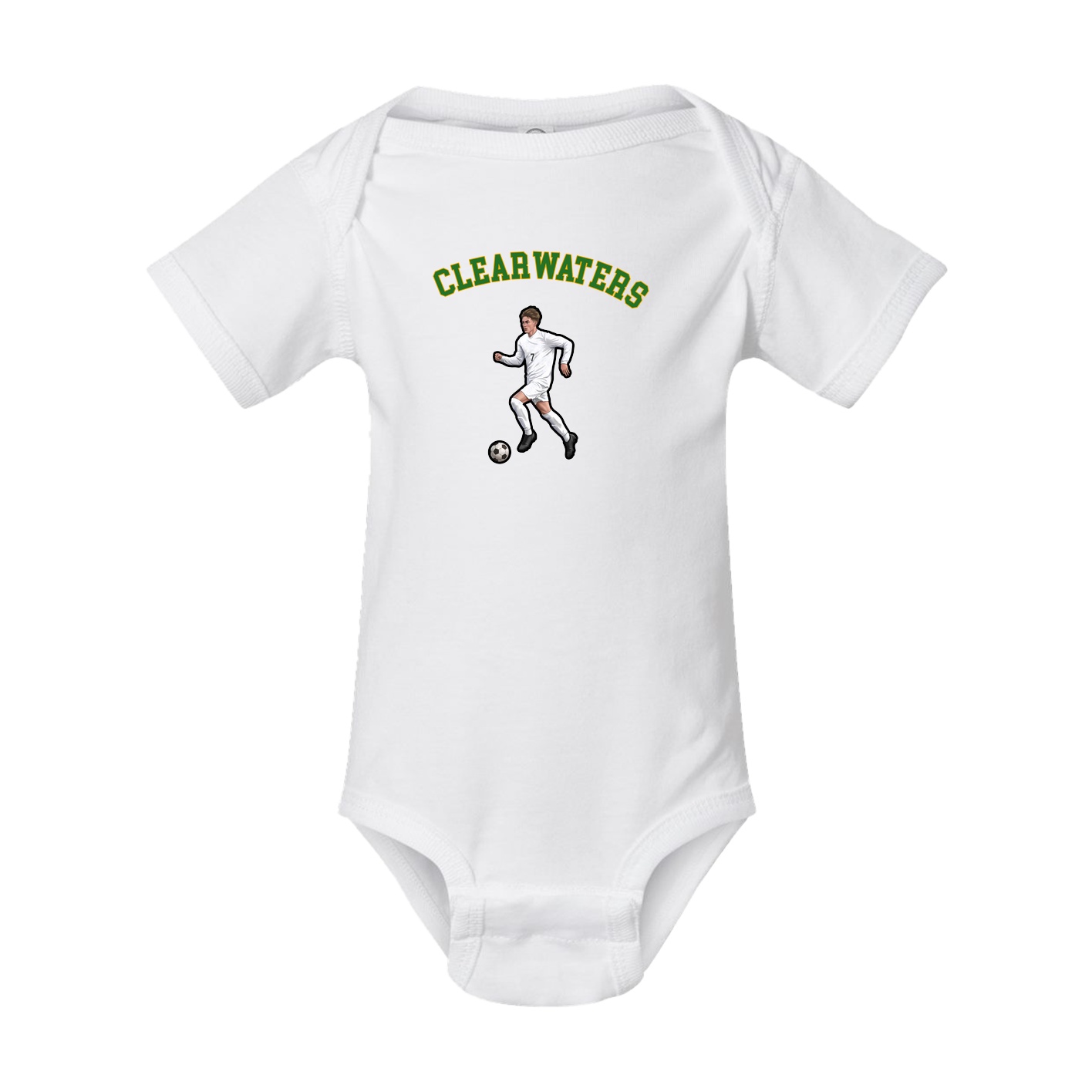 Baby Onesie — Shirsey Arch in White