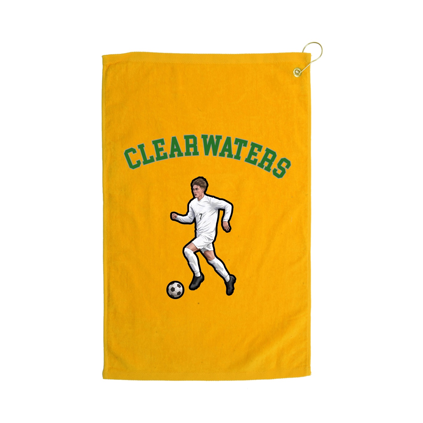 Golf Towel — Shirsey Arch in Gold