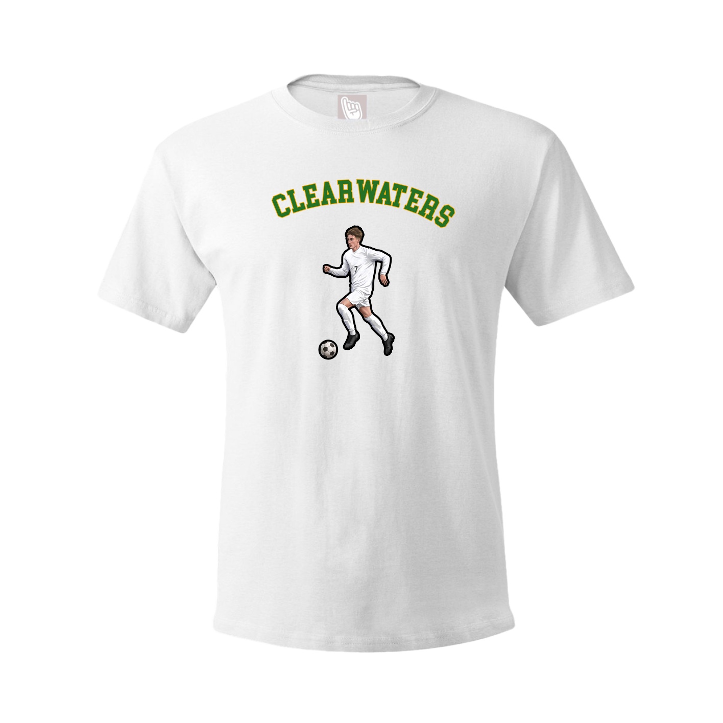 Youth Tee — Shirsey Arch in White