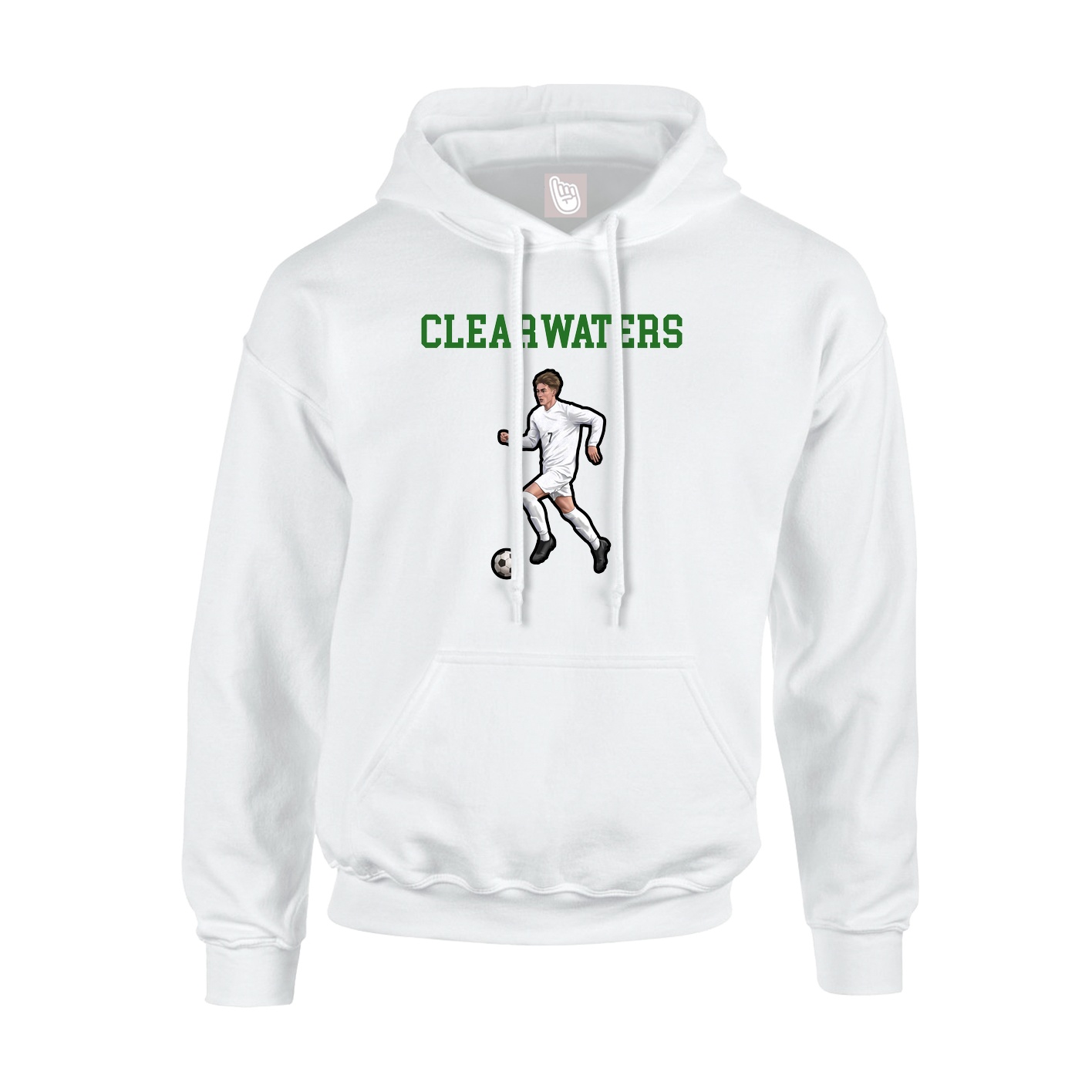 Youth Hoodie — Shirsey in White