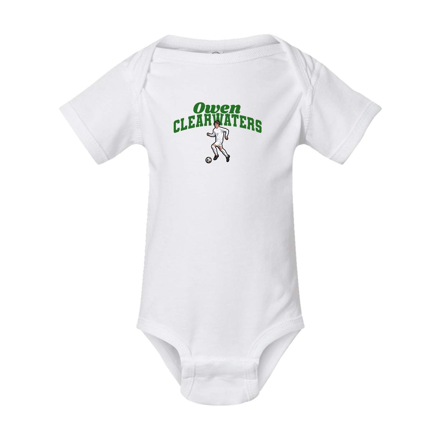 Baby Onesie — Signature Arch in White