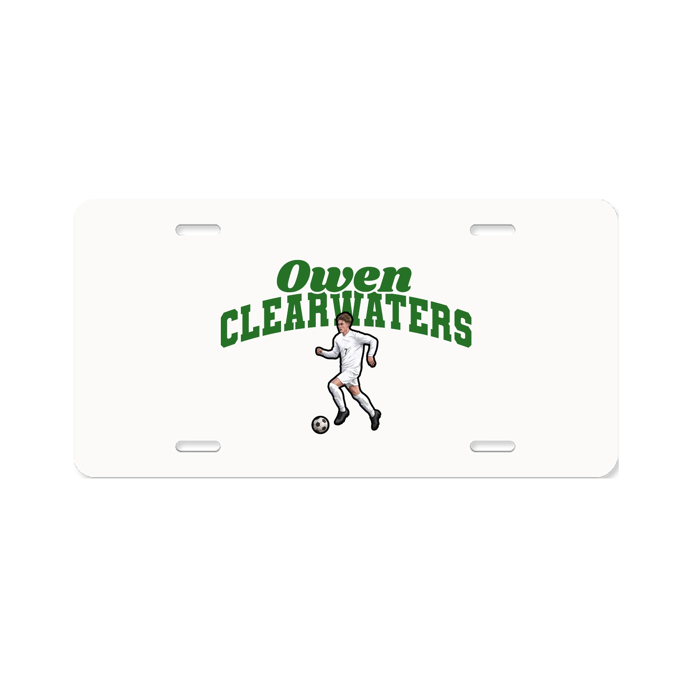 License Plate — Signature Arch in Classic