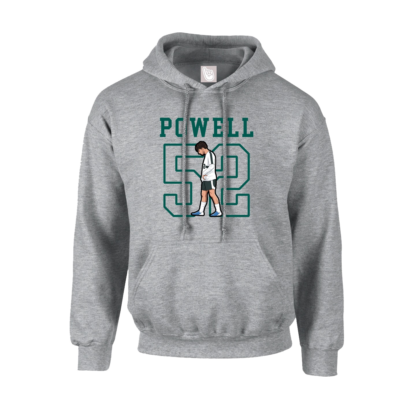 Hoodie — Shirsey in Grey