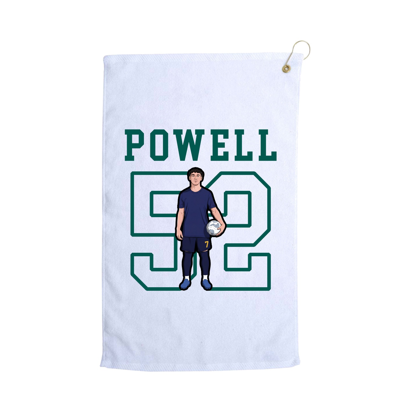 Golf Towel — Shirsey in White