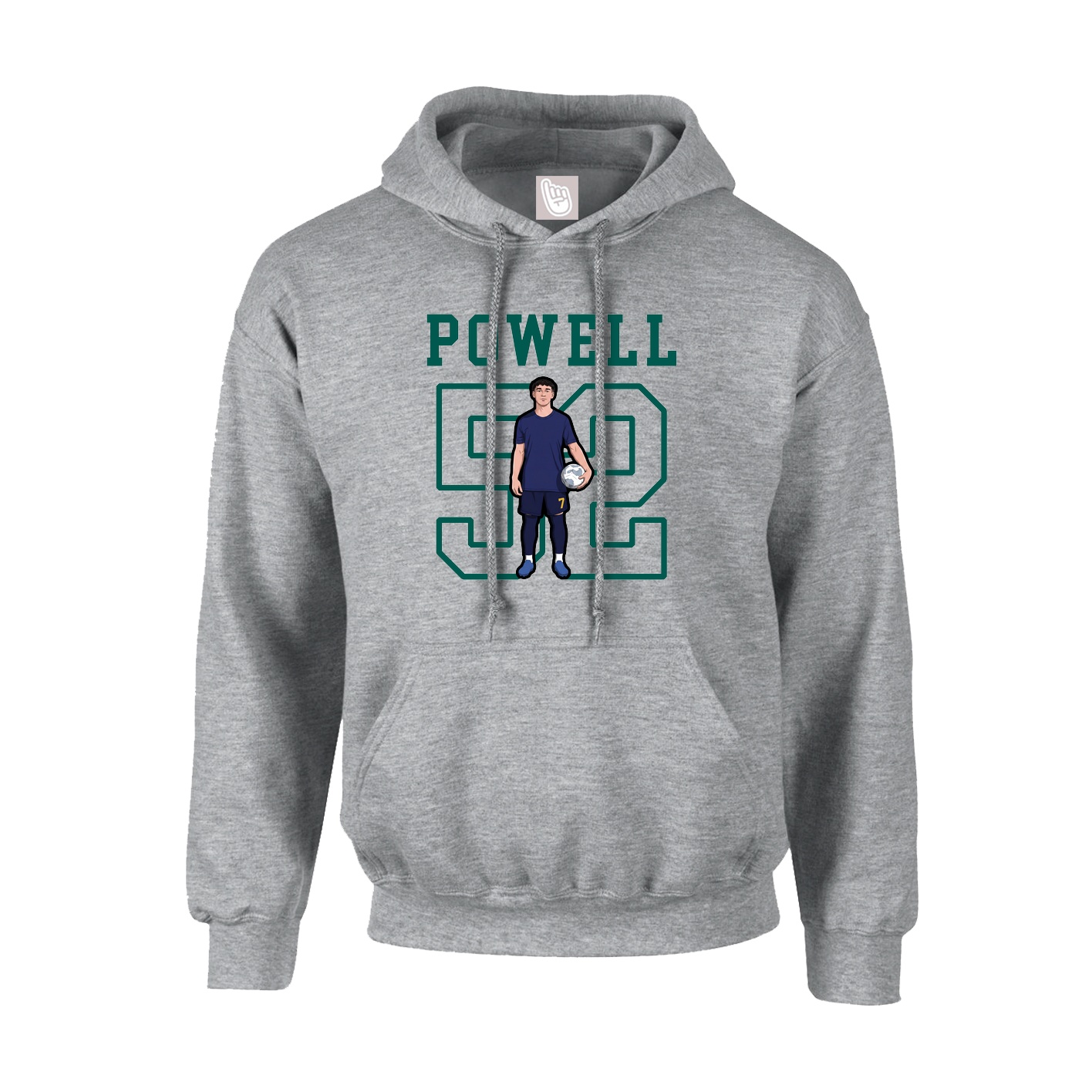 Hoodie — Shirsey in Grey