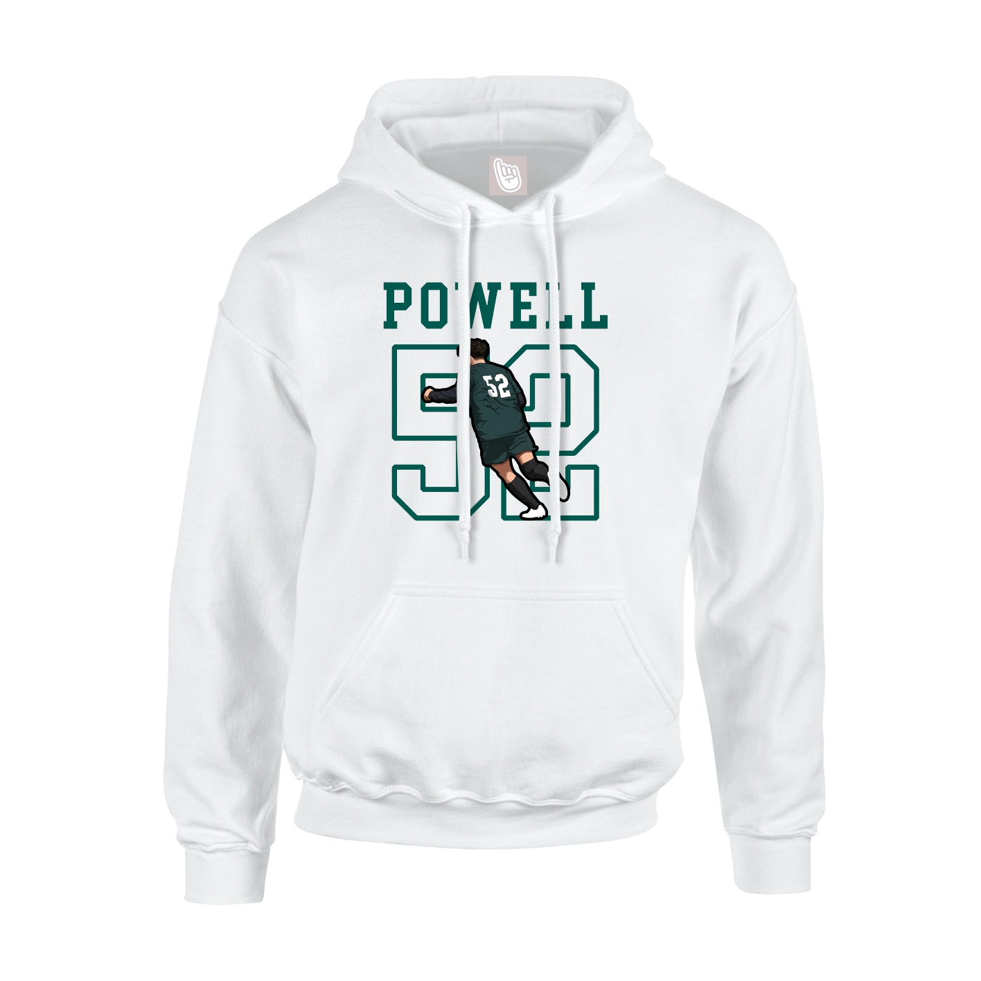Hoodie — Shirsey in White