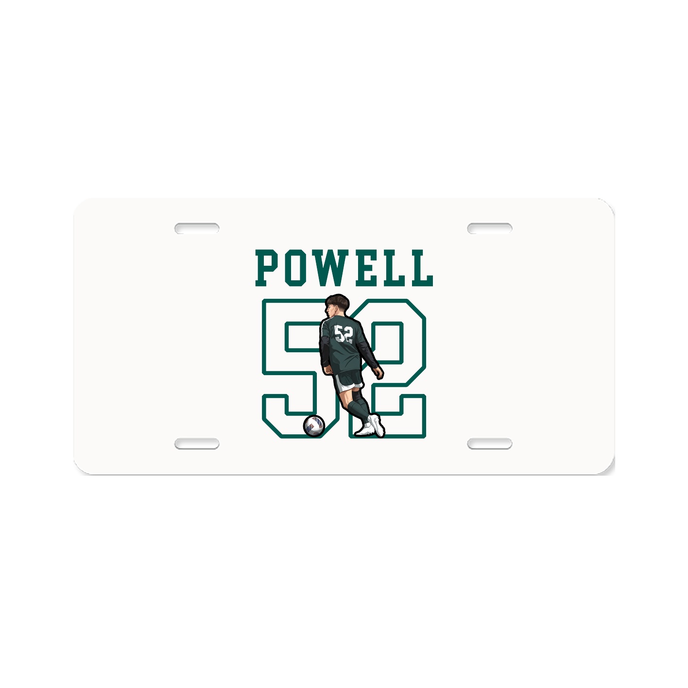 License Plate — Shirsey in Classic