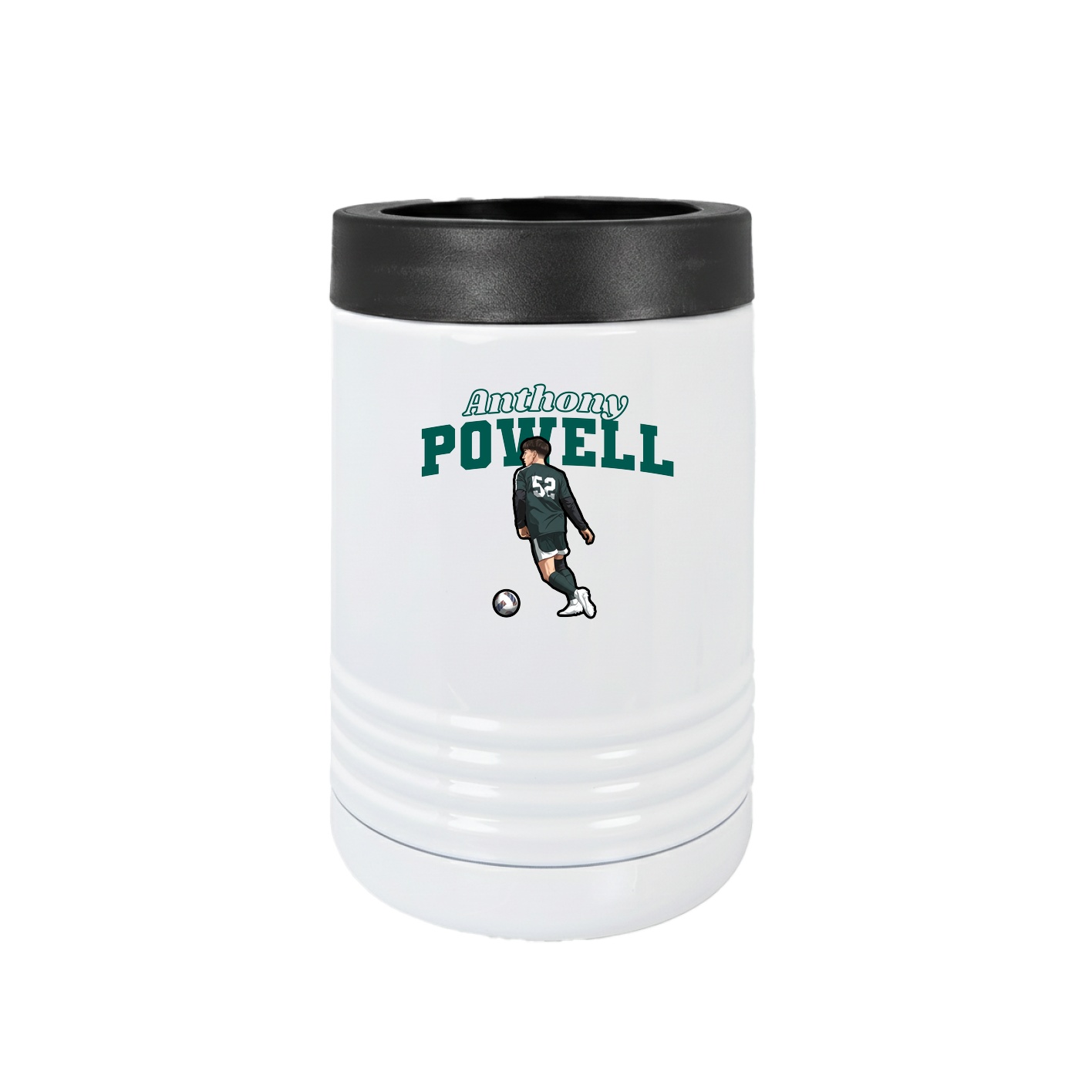 Beverage Holder — Name Arch in White