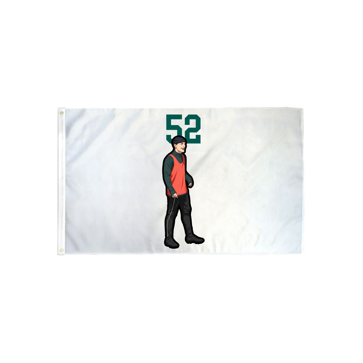 3x5 Flag — Number Top in Classic