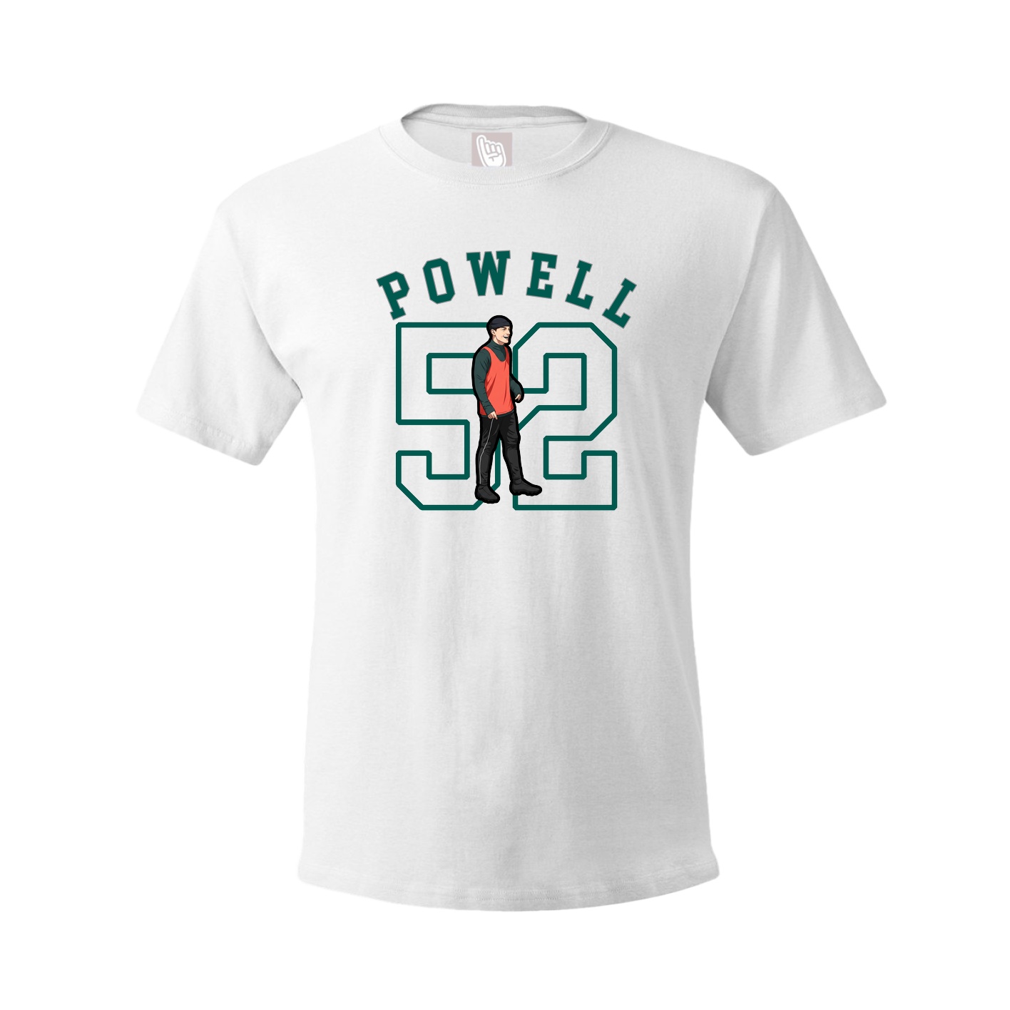 Youth Tee — Shirsey Arch in White