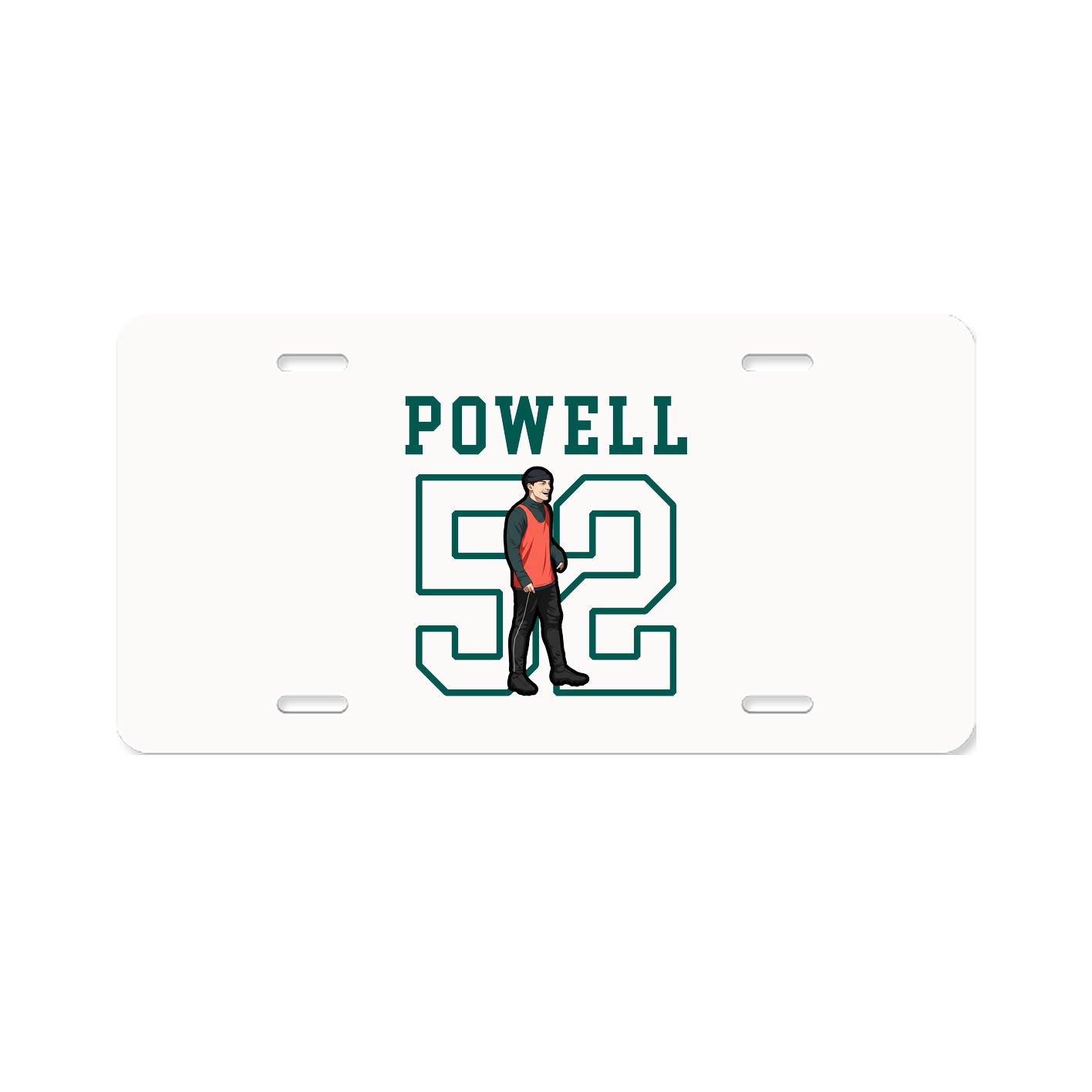 License Plate — Shirsey in Classic