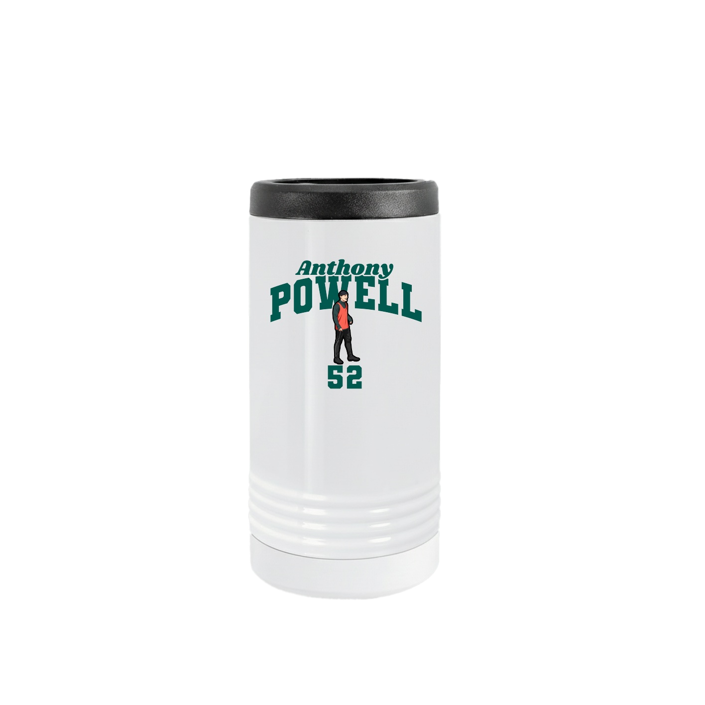 Slim Beverage Holder — Signature Arch in White