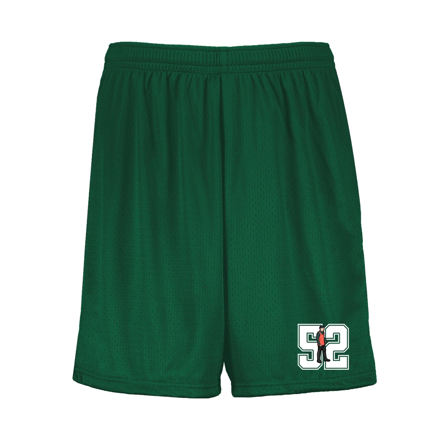 Shorts — Number in Green