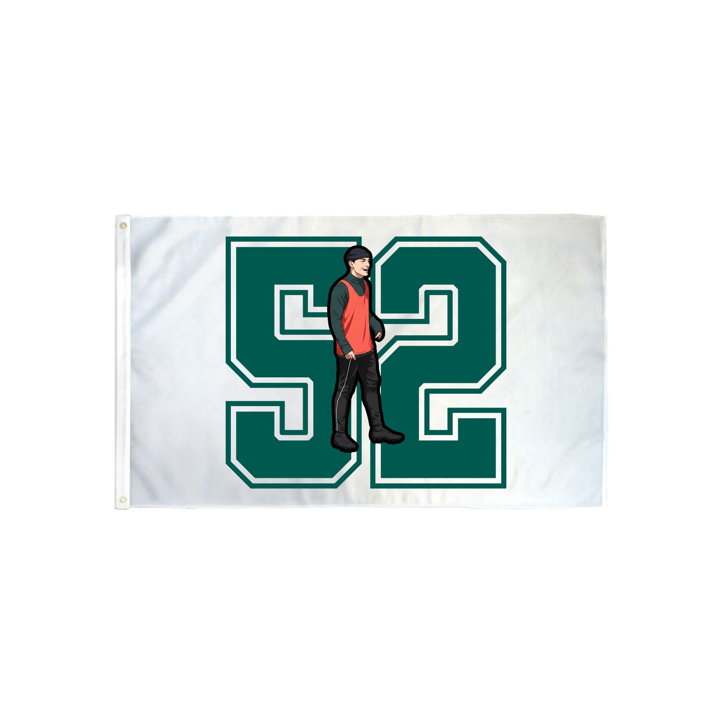 3x5 Flag — Number in Classic