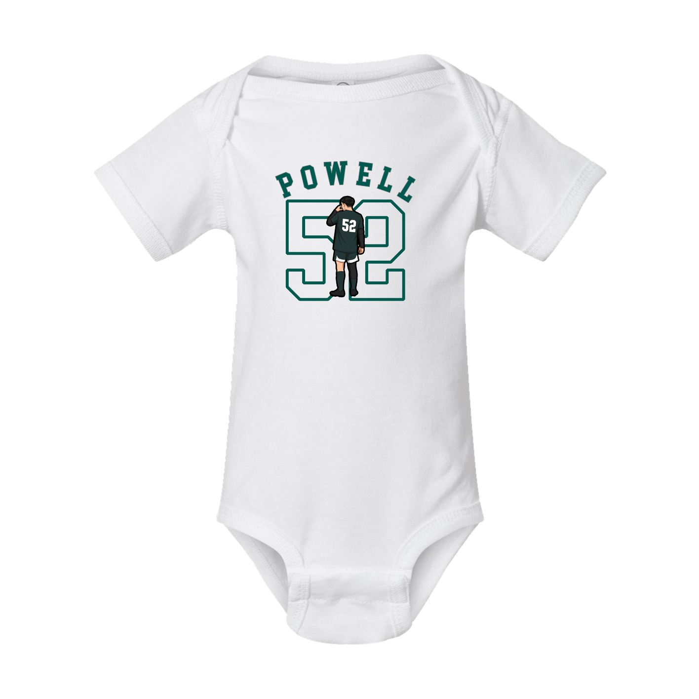 Baby Onesie — Shirsey Arch in White