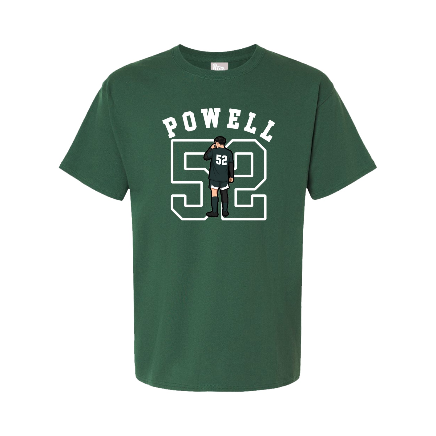 Youth Tee — Shirsey Arch in Green