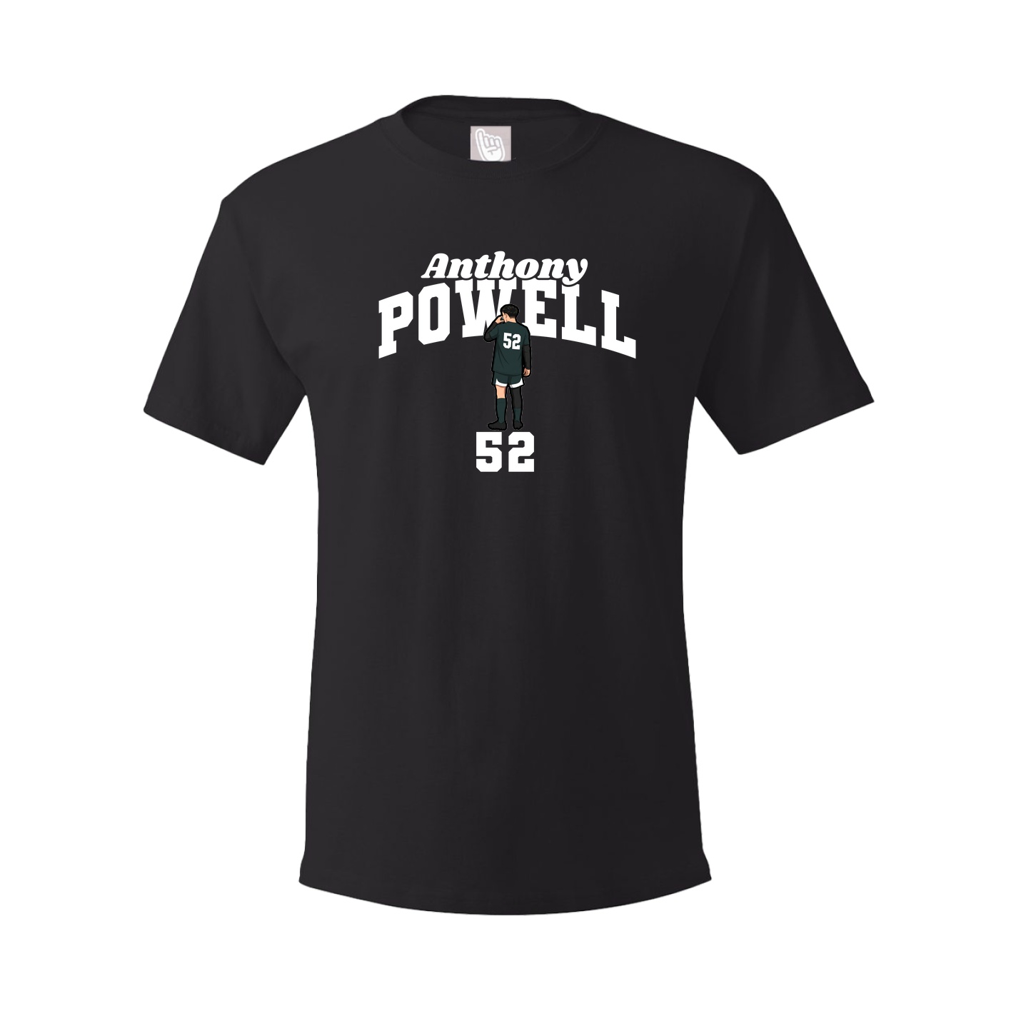 Youth Tee — Signature Arch in Black