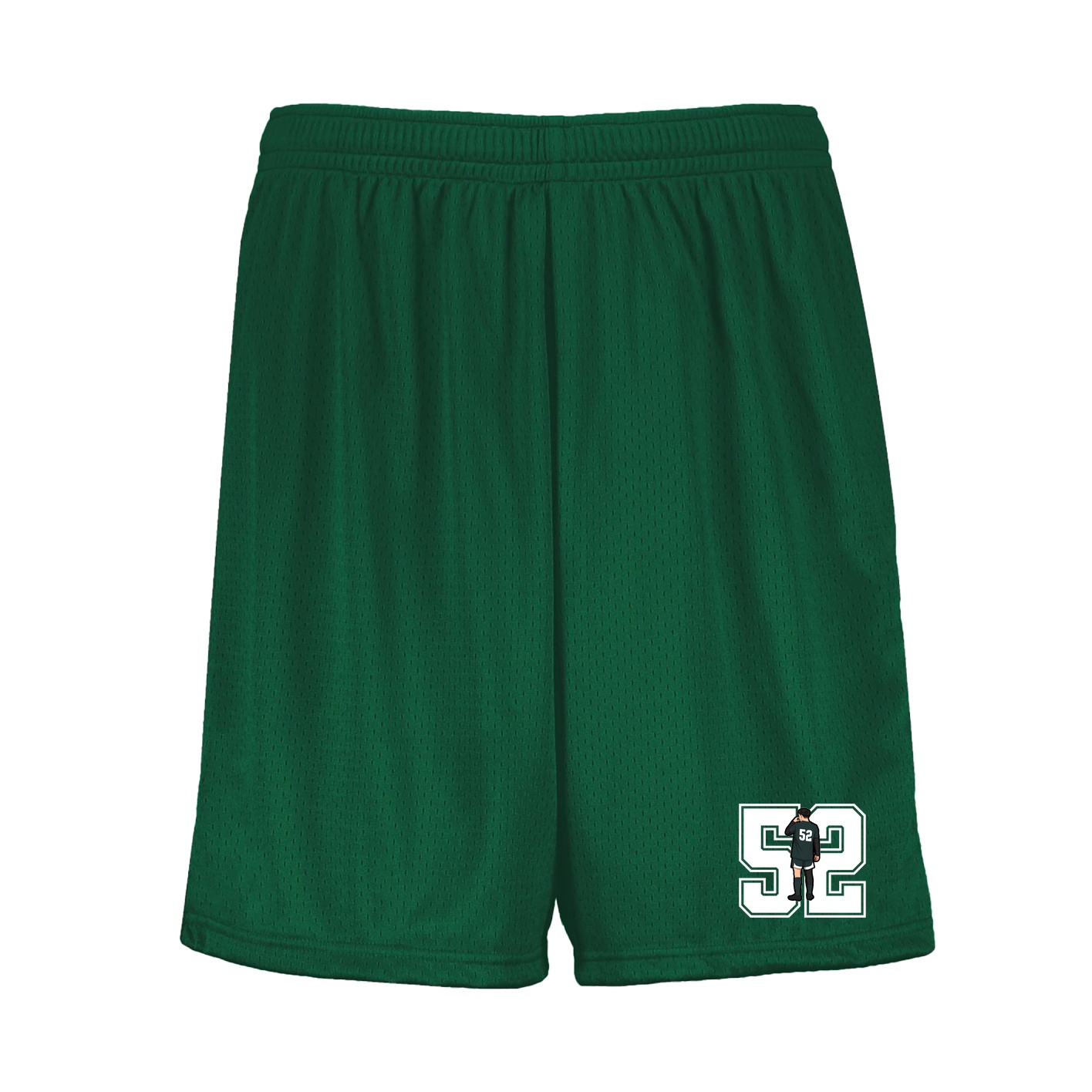 Shorts — Number in Green
