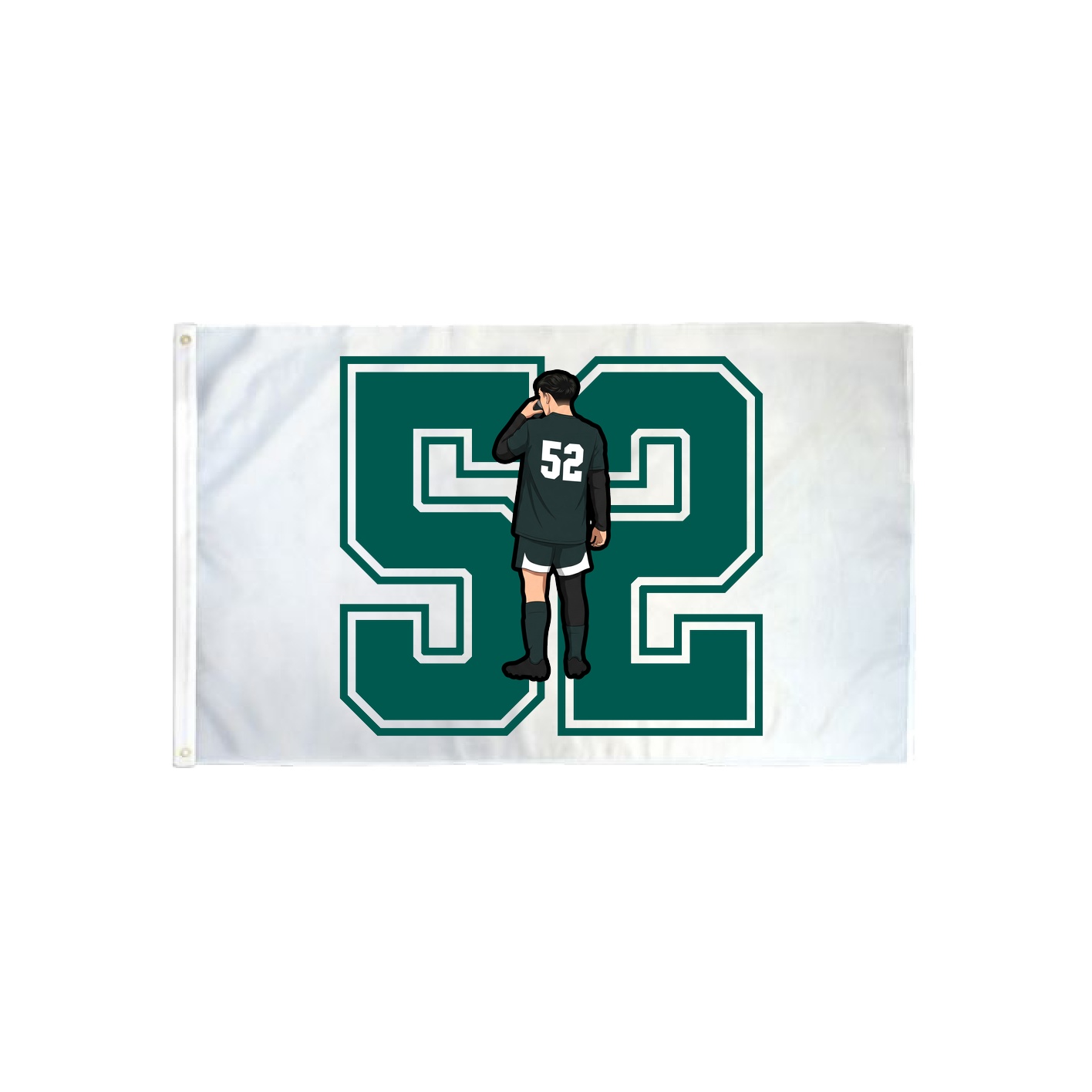 3x5 Flag — Number in Classic