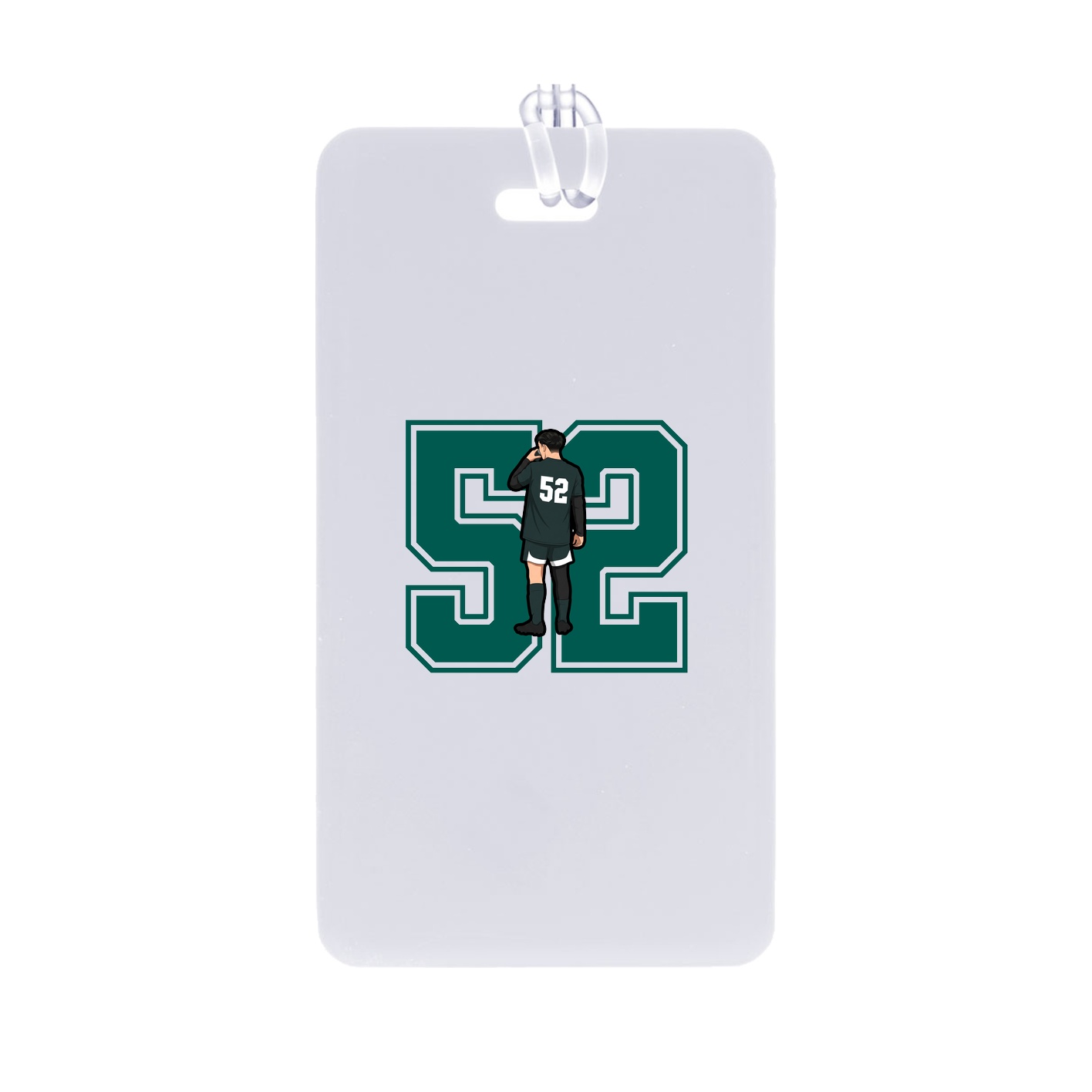 Bag Tag — Number in Classic