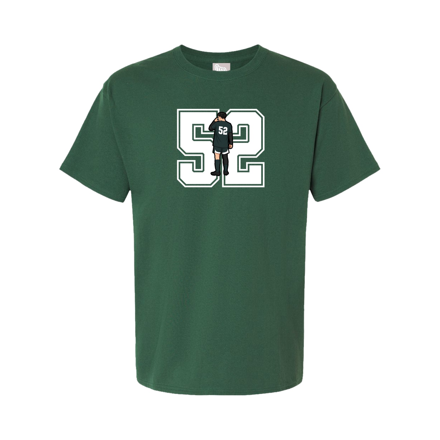 Tee — Number in Green
