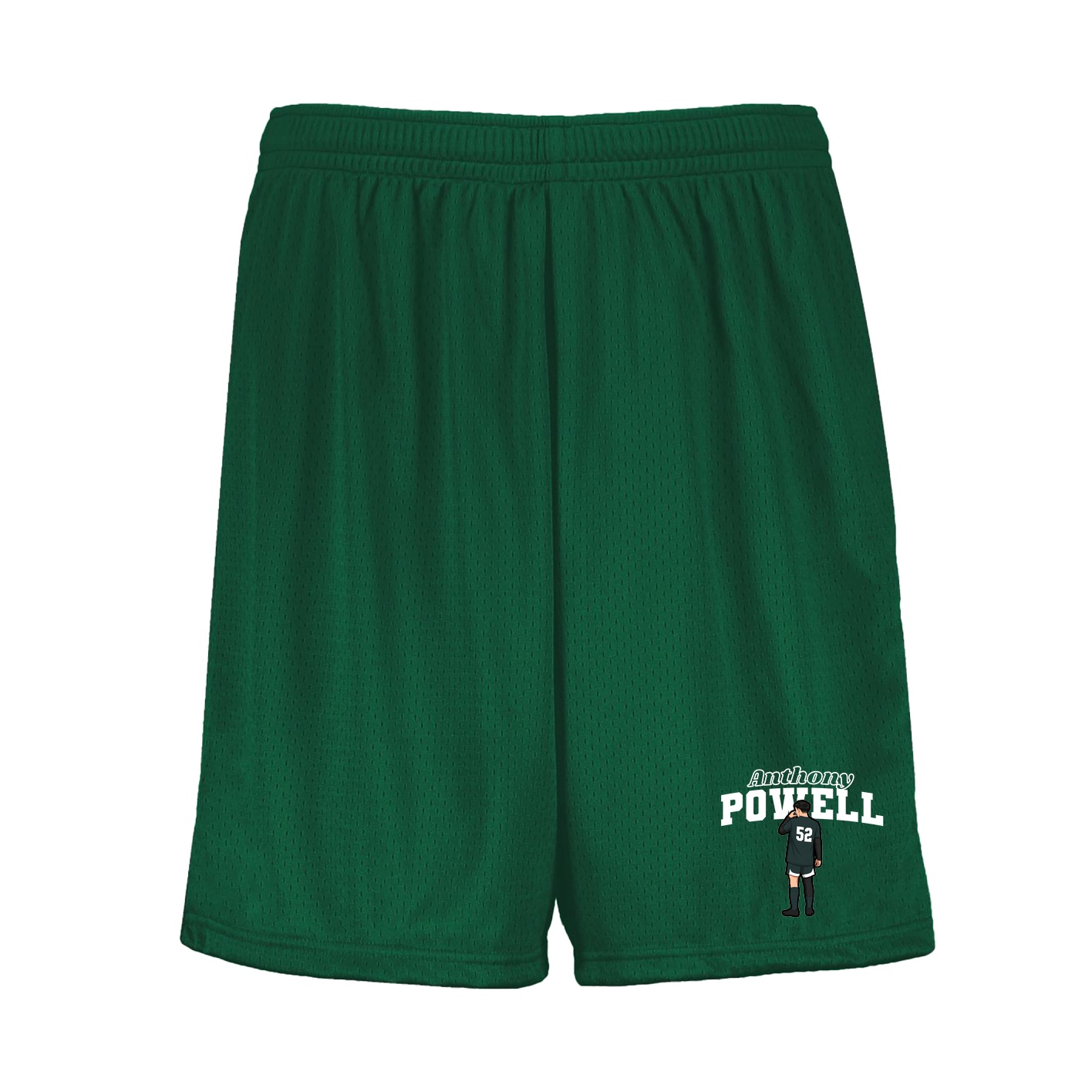 Shorts — Name Arch in Green