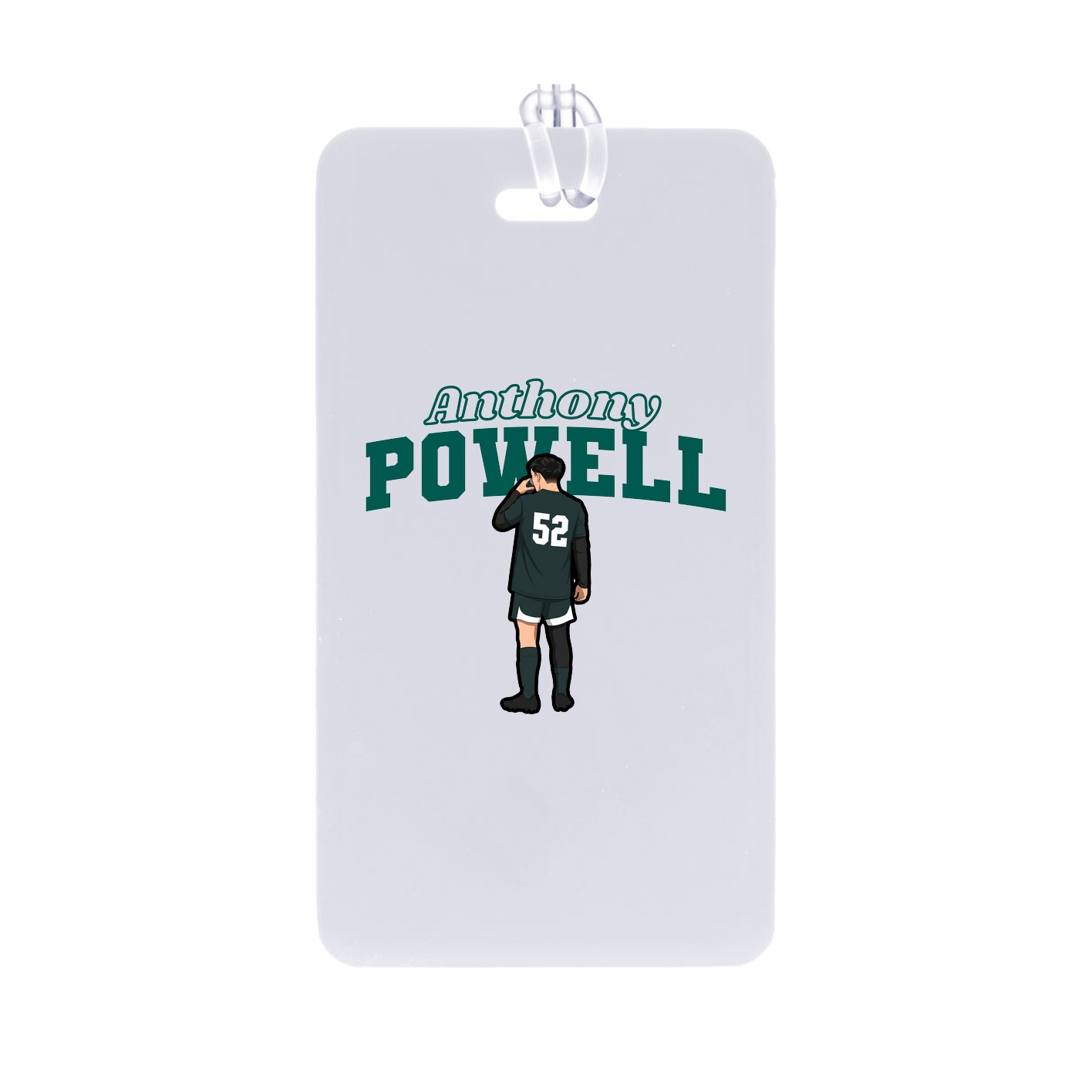 Bag Tag — Name Arch in Classic