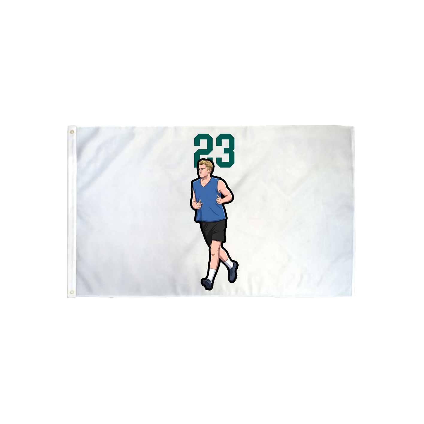 3x5 Flag — Number Top in Classic