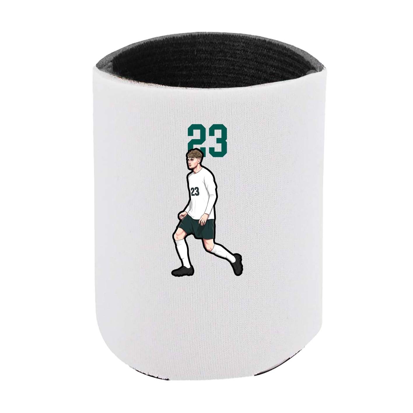 Can Holder — Number Top in White