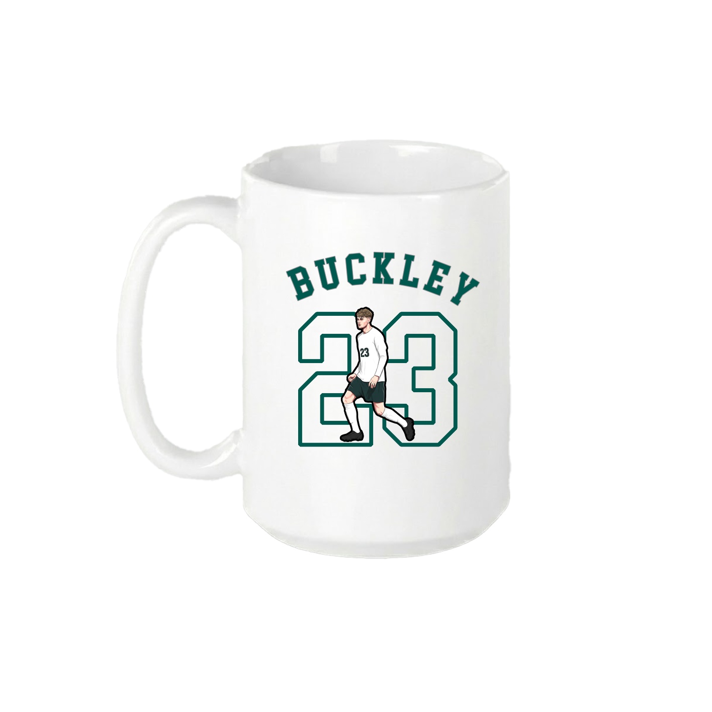 15oz Coffee Mug — Shirsey Arch in White
